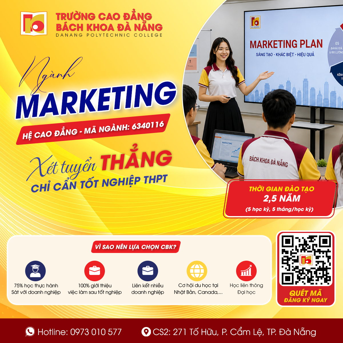 Hình ảnh ngành Marketing Trường Cao đẳng Bách khoa Đà Nẵng
